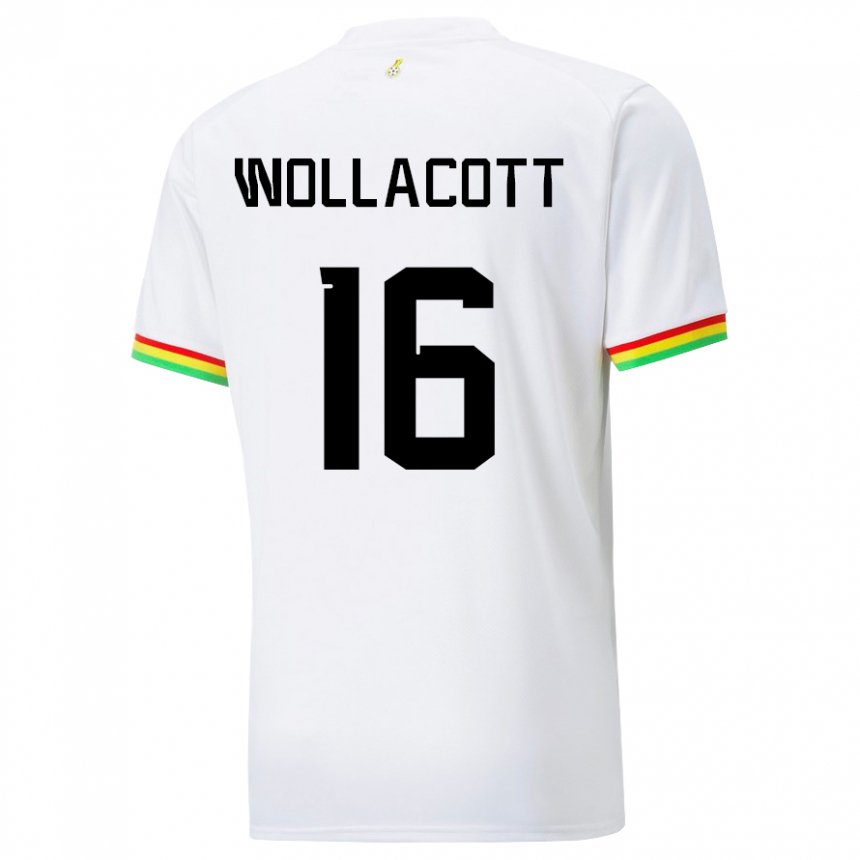 Criança Camisola Ganesa Joe Wollacott #16 Branco Principal 22-24 Camisa