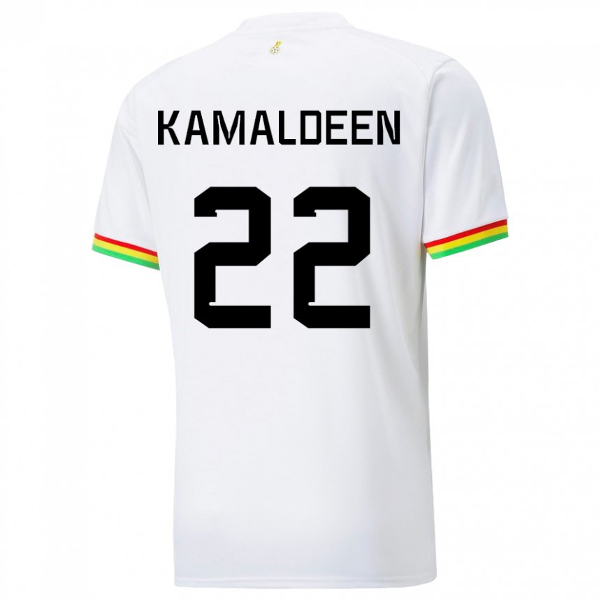 Criança Camisola Ganesa Kamaldeen Sulemana #22 Branco Principal 22-24 Camisa