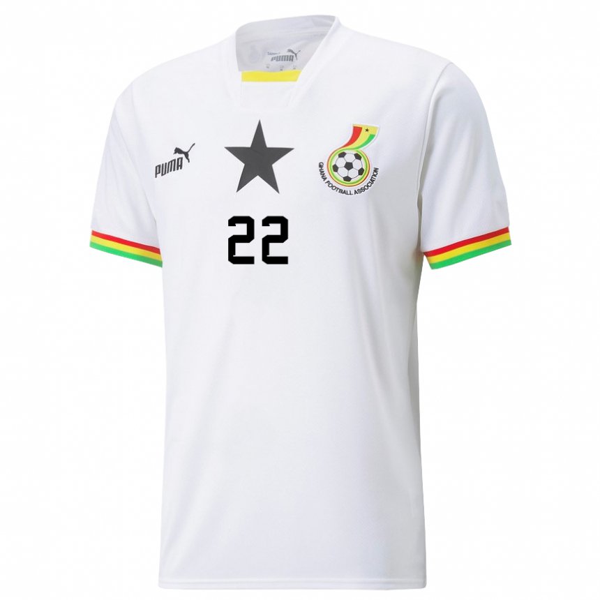 Criança Camisola Ganesa Kamaldeen Sulemana #22 Branco Principal 22-24 Camisa