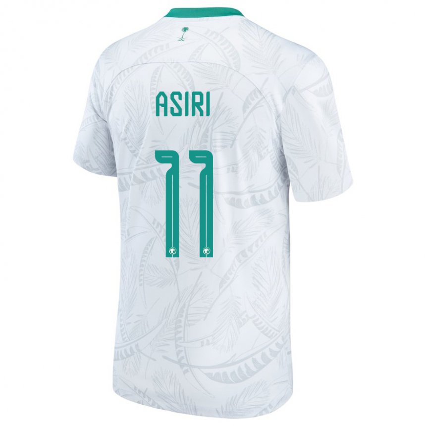 Criança Camisola Saudita Haitham Asiri #11 Branco Principal 22-24 Camisa