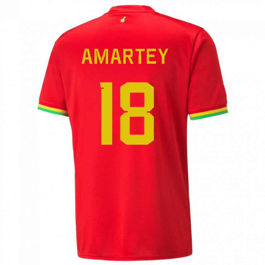 Criança Camisola Ganesa Daniel Amartey #18 Vermelho Alternativa 22-24 Camisa