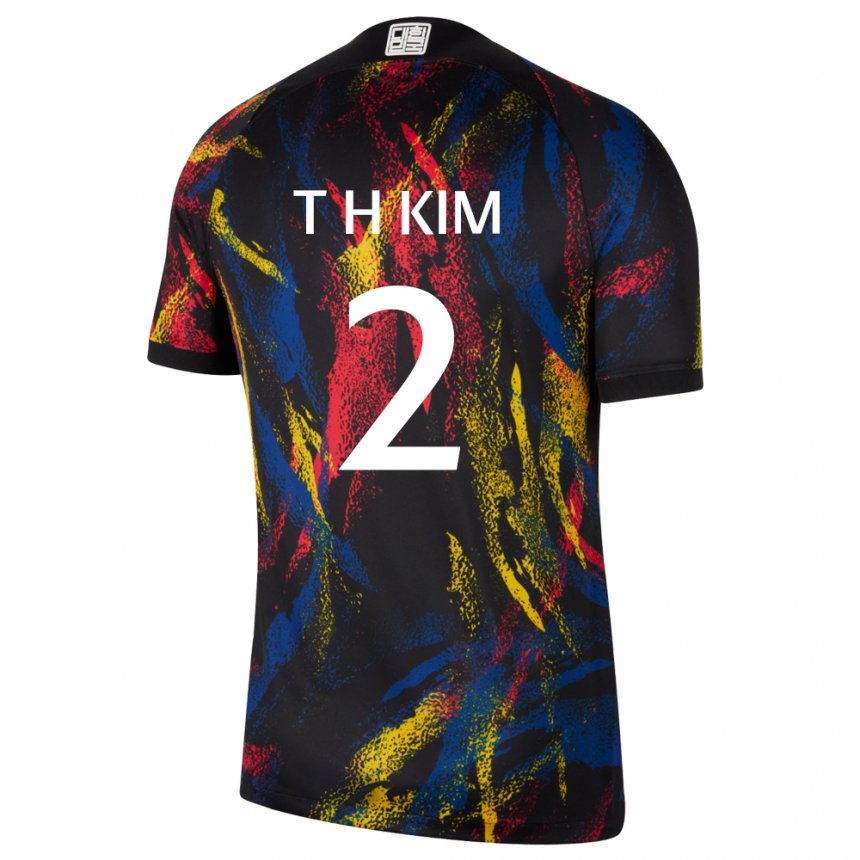 Criança Camisola Sul‑coreana Tae-hwan Kim #2 Multicolorido Alternativa 22-24 Camisa