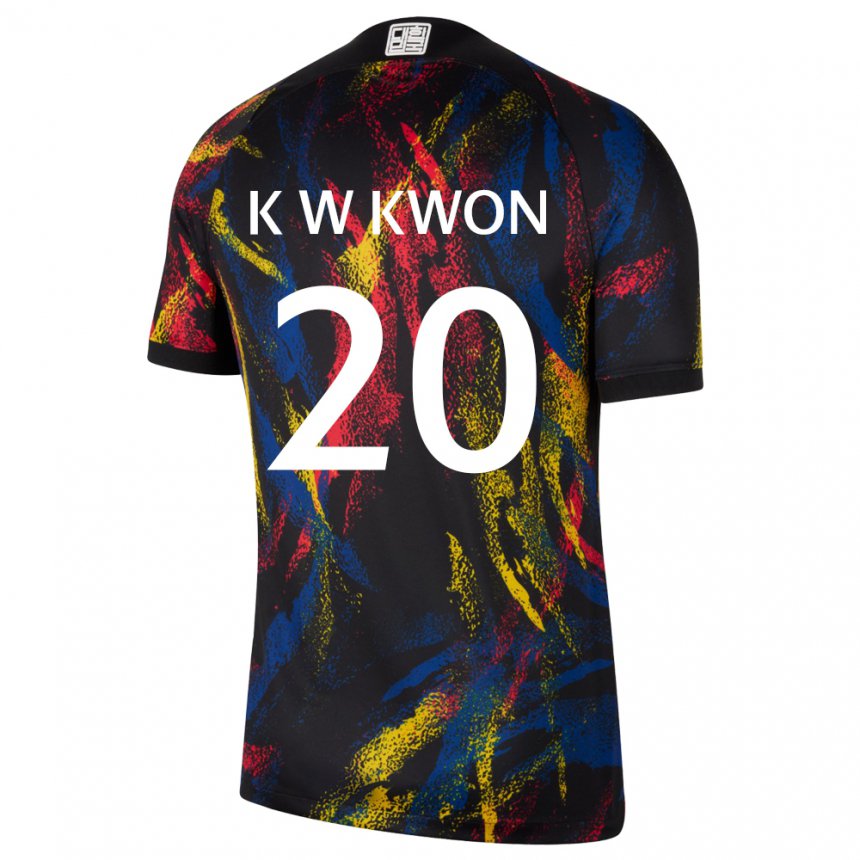 Criança Camisola Sul‑coreana Kyung-won Kwon #20 Multicolorido Alternativa 22-24 Camisa