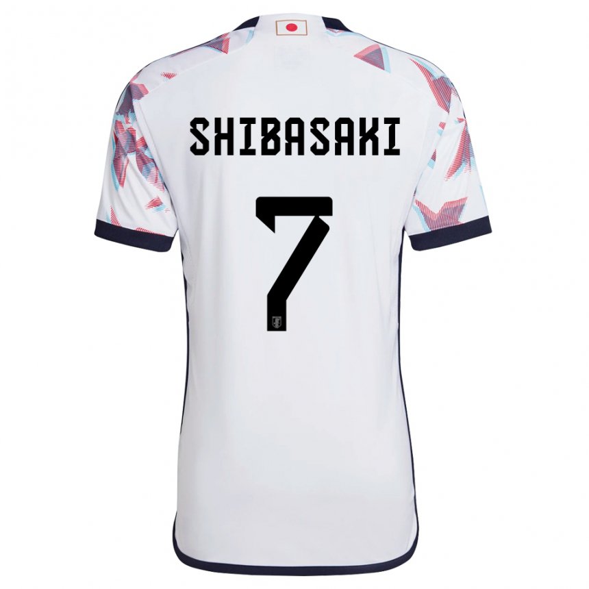 Homem Camisola Japonesa Gaku Shibasaki #7 Branco Alternativa 22-24 Camisa