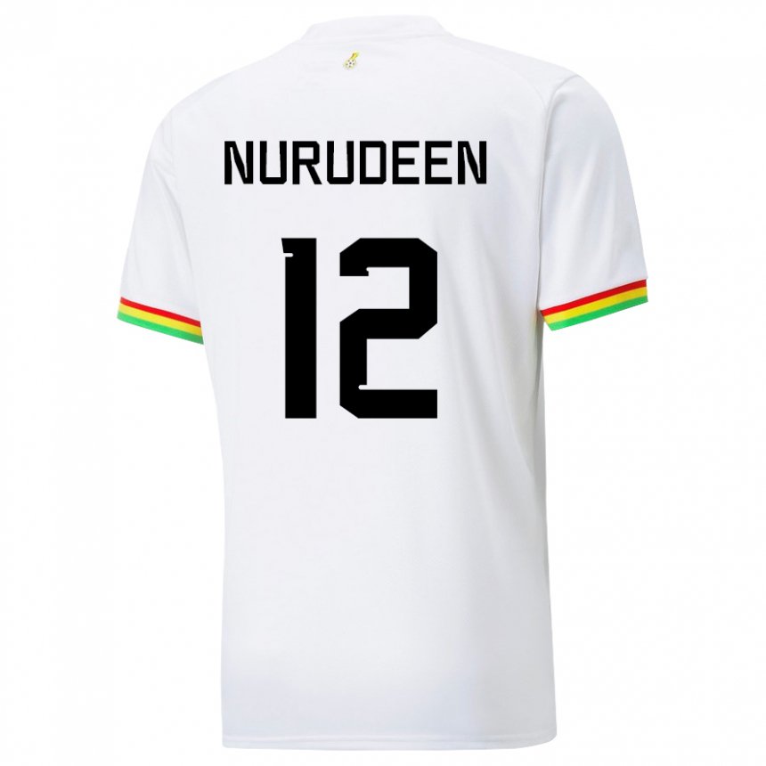 Mulher Camisola Ganesa Abdul Nurudeen #12 Branco Principal 22-24 Camisa