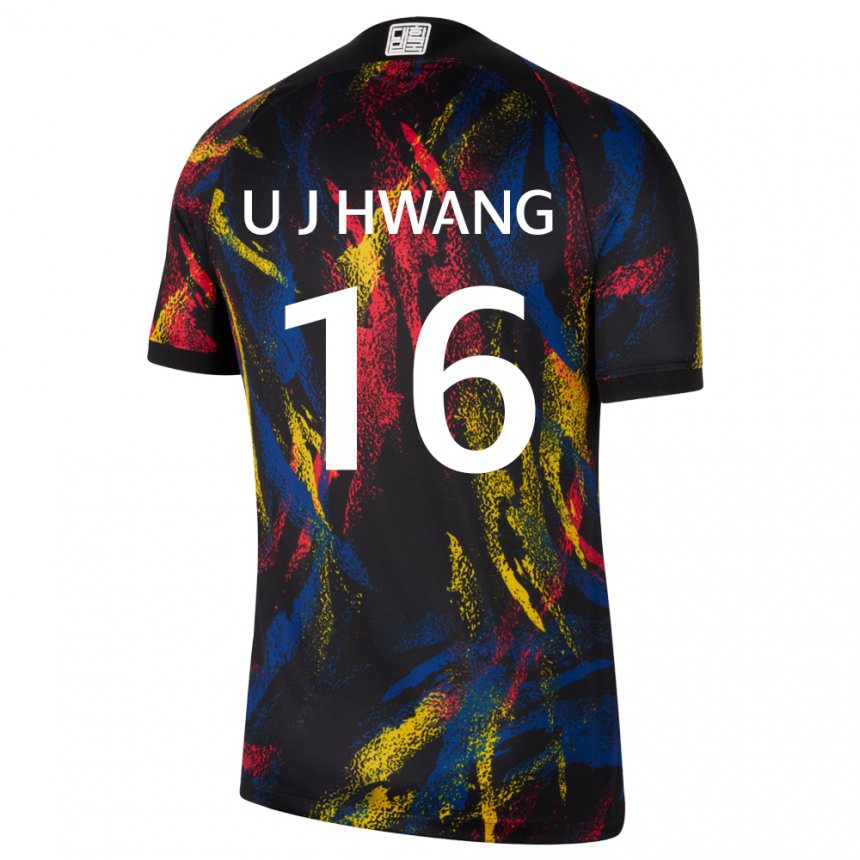 Mulher Camisola Sul‑coreana Ui-jo Hwang #16 Multicolorido Alternativa 22-24 Camisa