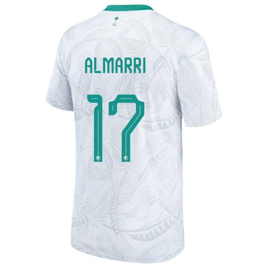 Criança Camisola Saudita Mohammed Almarri #17 Branco Principal 22-24 Camisa