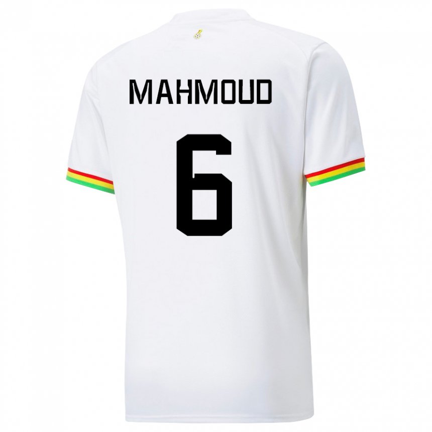 Criança Camisola Ganesa Mohaison Mahmoud #6 Branco Principal 22-24 Camisa