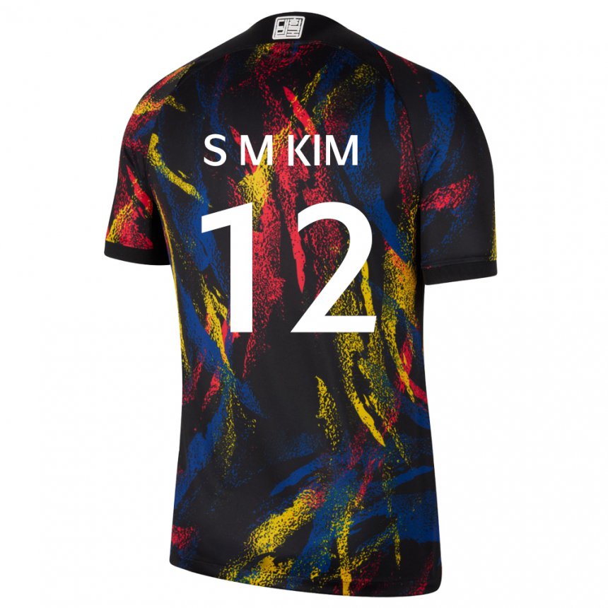 Criança Camisola Sul‑coreana Kim Seong Mi #12 Multicolorido Alternativa 22-24 Camisa