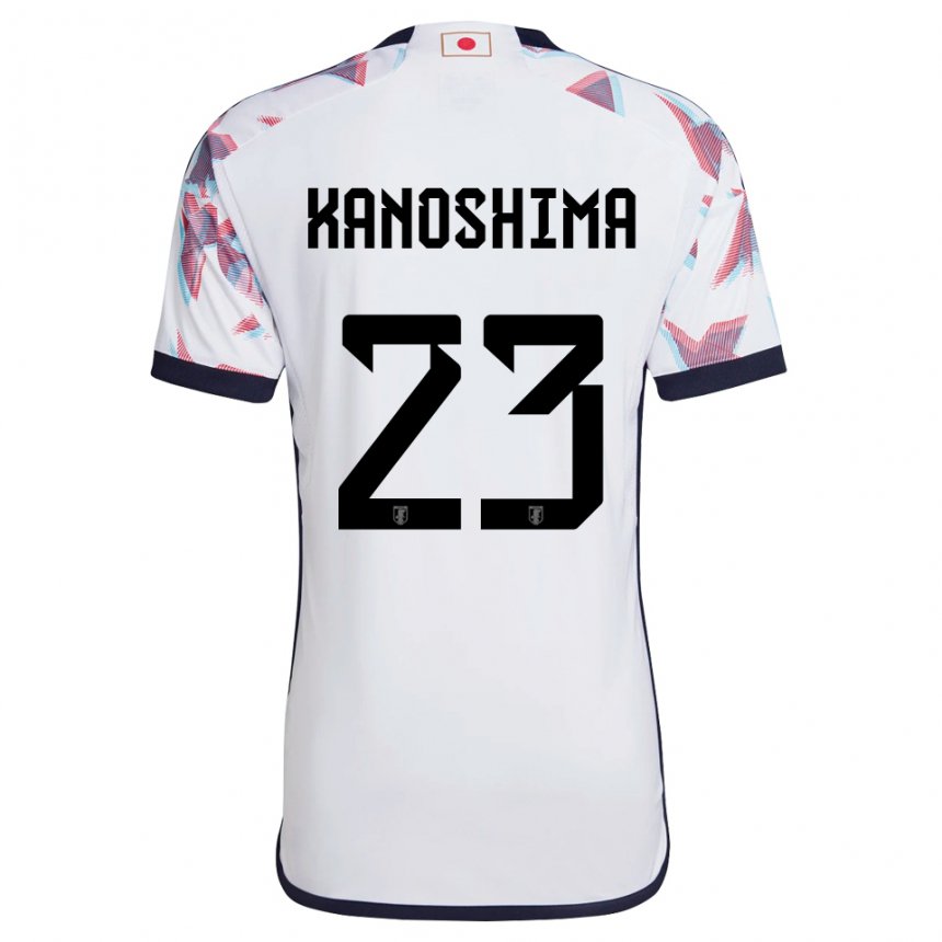 Criança Camisola Japonesa Yu Kanoshima #23 Branco Alternativa 22-24 Camisa