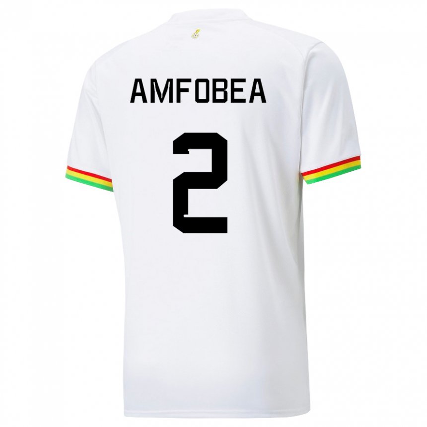 Homem Camisola Ganesa Gladys Amfobea #2 Branco Principal 22-24 Camisa