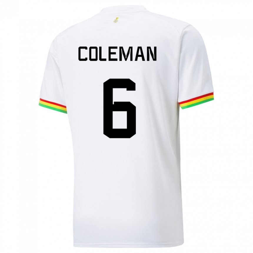 Homem Camisola Ganesa Ellen Coleman #6 Branco Principal 22-24 Camisa