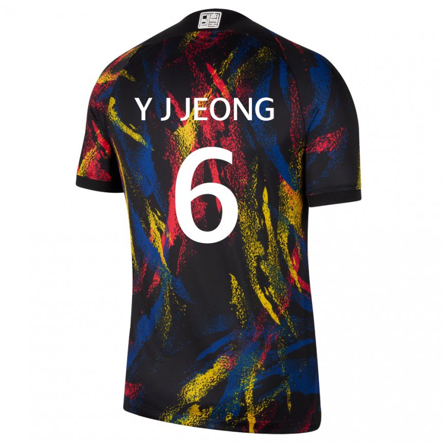 Homem Camisola Sul‑coreana Jeong Yu Jin #6 Multicolorido Alternativa 22-24 Camisa
