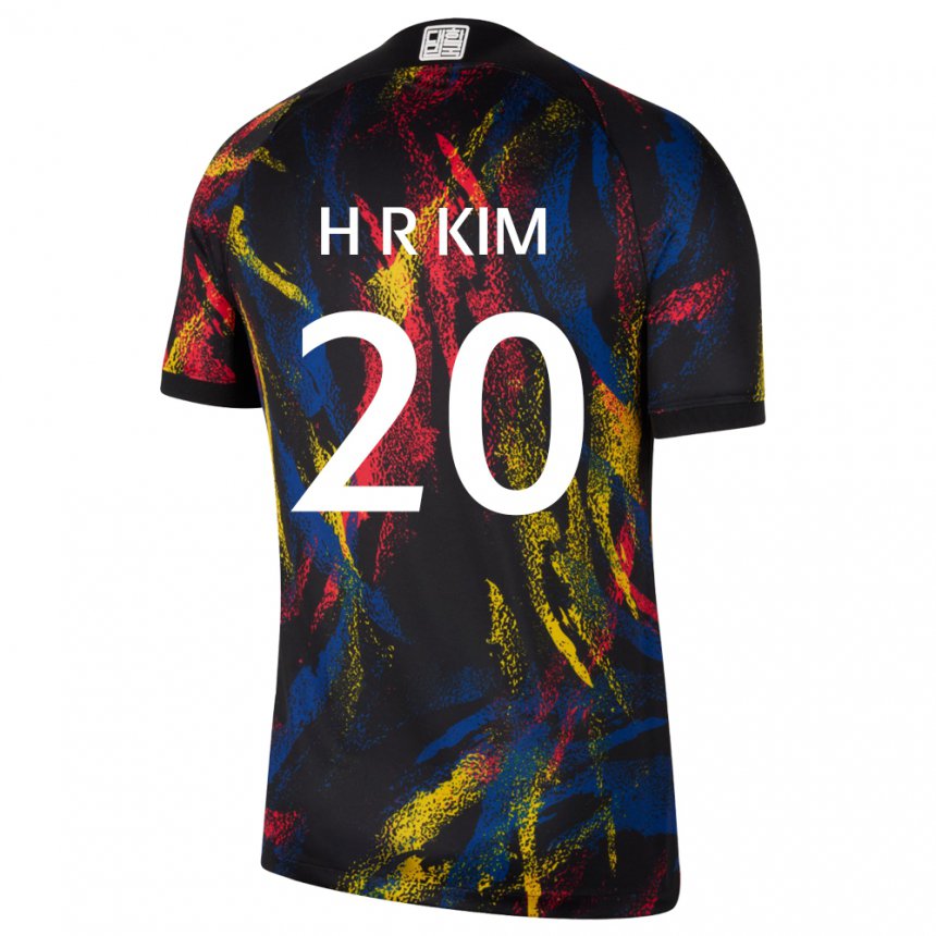 Homem Camisola Sul‑coreana Kim Hye Ri #20 Multicolorido Alternativa 22-24 Camisa