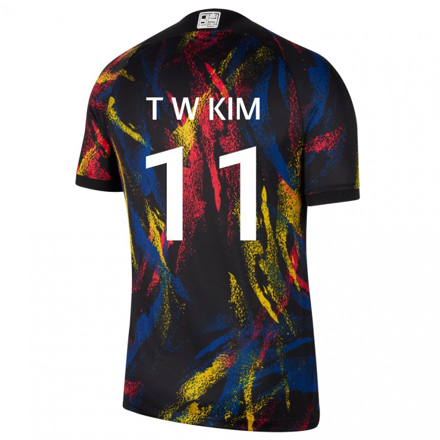 Homem Camisola Sul‑coreana Kim Tae Wook #11 Multicolorido Alternativa 22-24 Camisa