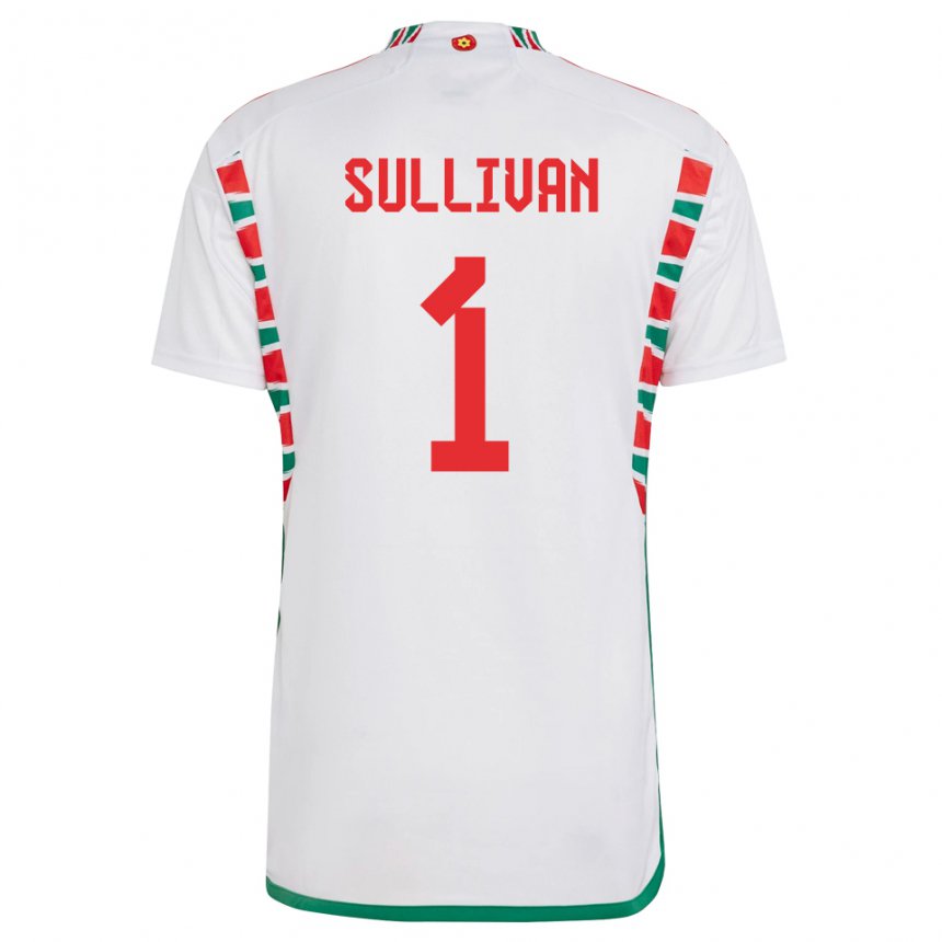 Homem Camisola Galesa Laura O Sullivan #1 Branco Alternativa 22-24 Camisa