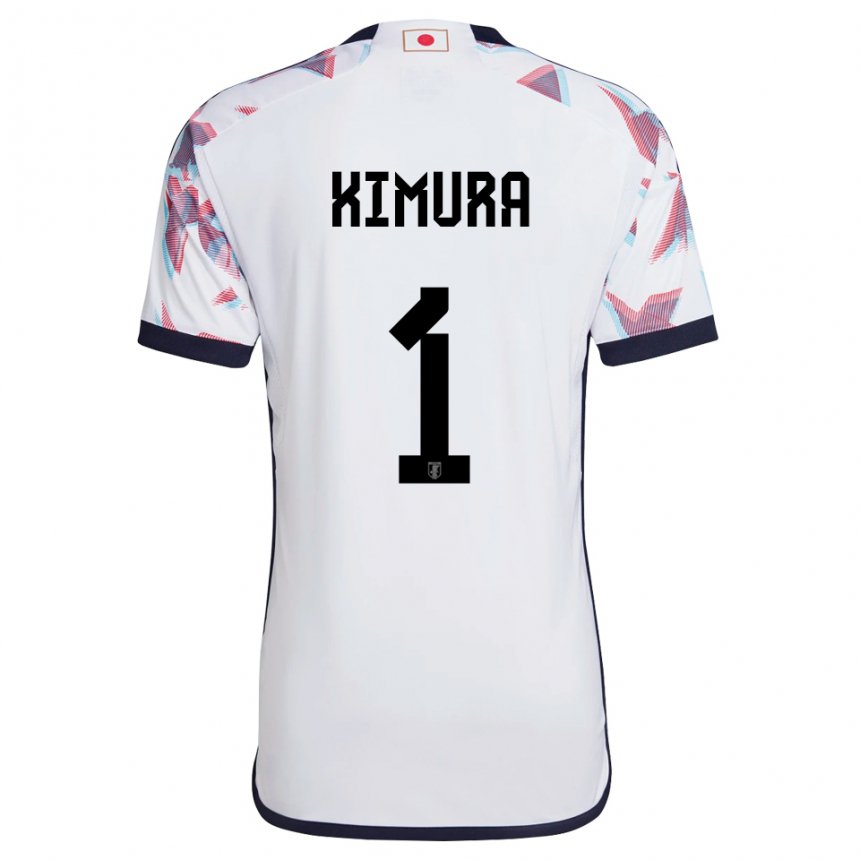 Homem Camisola Japonesa Ryoya Kimura #1 Branco Alternativa 22-24 Camisa