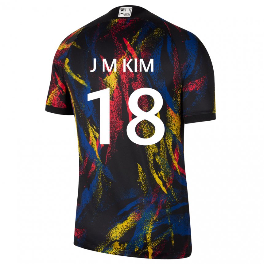 Mulher Camisola Sul‑coreana Kim Jung Mi #18 Multicolorido Alternativa 22-24 Camisa