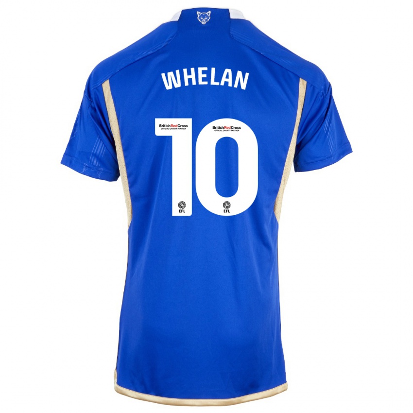 Criança Camisola Aileen Whelan #10 Azul Principal 2023/24 Camisa