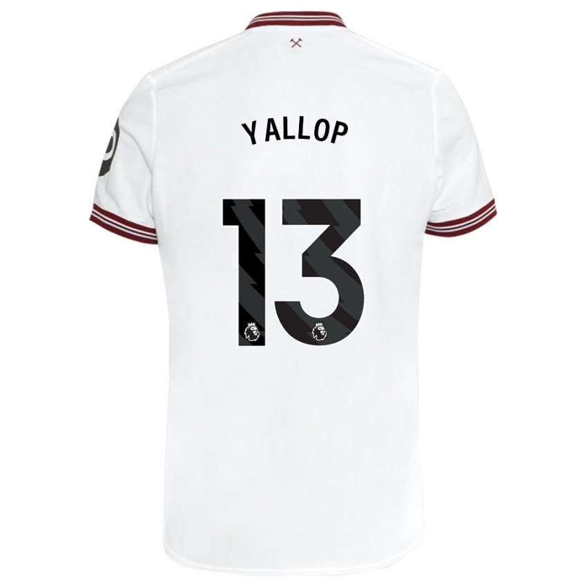 Criança Camisola Tameka Yallop #13 Branco Alternativa 2023/24 Camisa