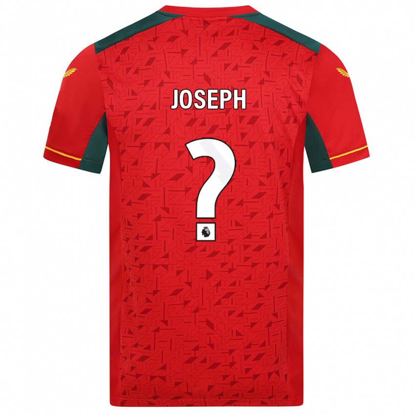 Criança Camisola Joseph Joseph #0 Vermelho Alternativa 2023/24 Camisa