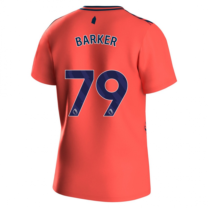 Criança Camisola Owen Barker #79 Corais Alternativa 2023/24 Camisa