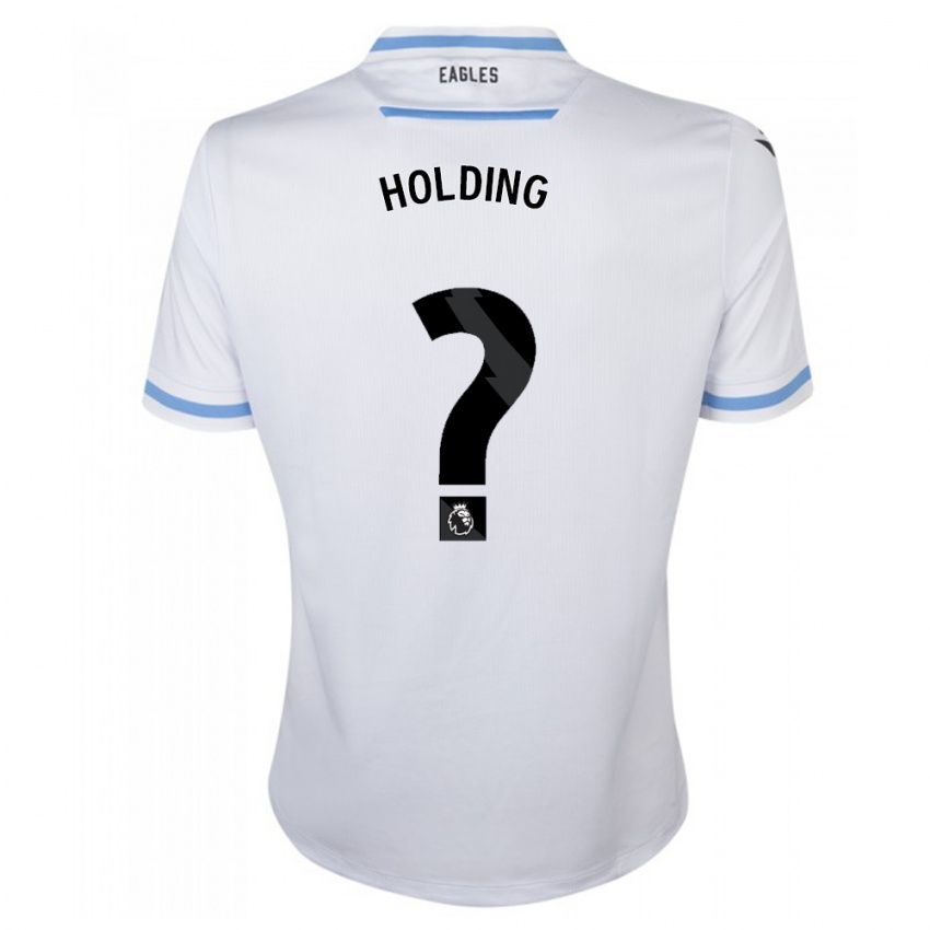 Criança Camisola Rob Holding #0 Branco Alternativa 2023/24 Camisa