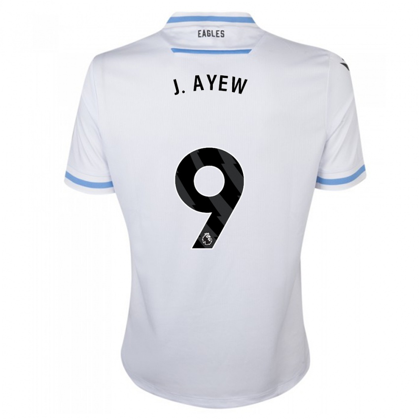 Criança Camisola Jordan Ayew #9 Branco Alternativa 2023/24 Camisa