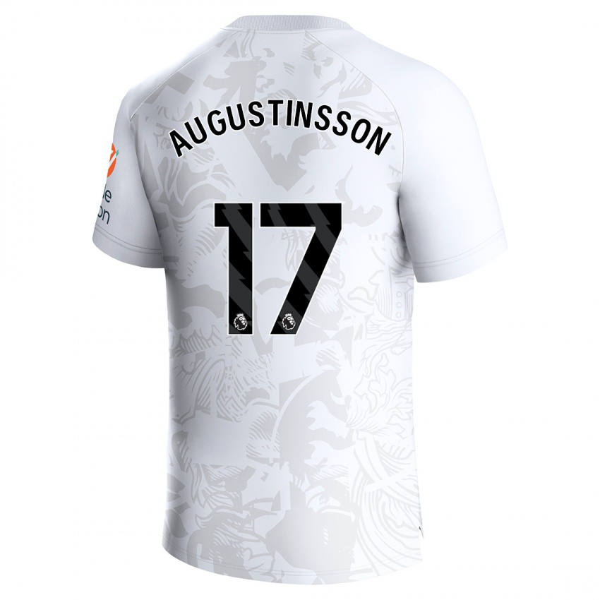 Criança Camisola Ludwig Augustinsson #17 Branco Alternativa 2023/24 Camisa