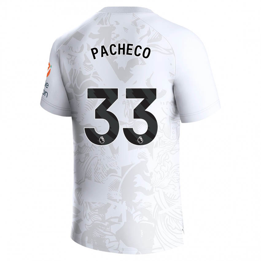 Criança Camisola Maz Pacheco #33 Branco Alternativa 2023/24 Camisa