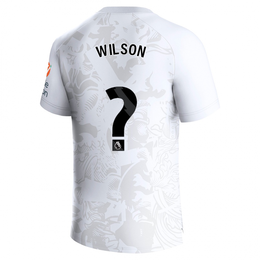 Criança Camisola Rory Wilson #0 Branco Alternativa 2023/24 Camisa