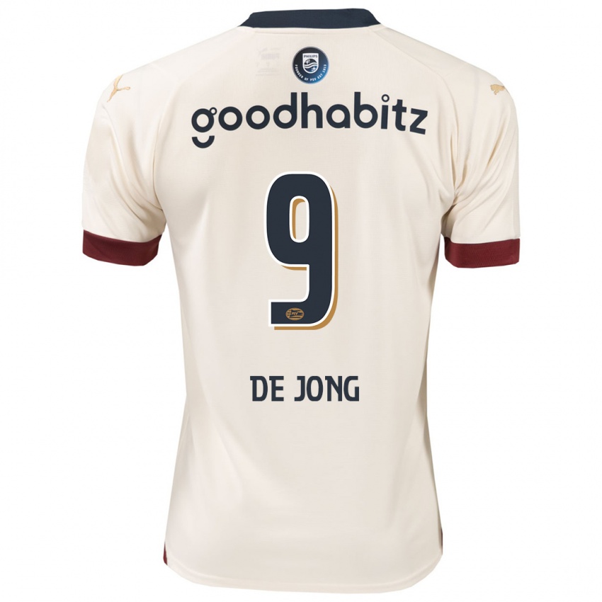 Criança Camisola Luuk De Jong #9 Esbranquiçado Alternativa 2023/24 Camisa