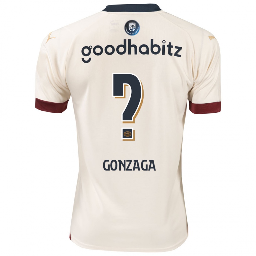 Criança Camisola Jamal Gonzaga #0 Esbranquiçado Alternativa 2023/24 Camisa