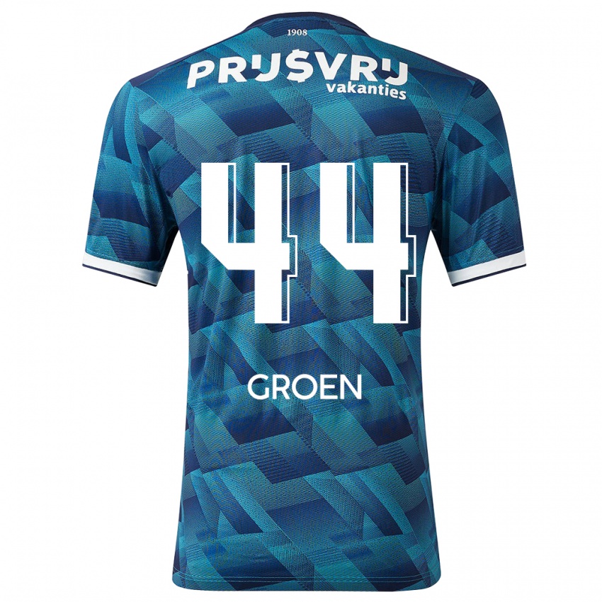 Criança Camisola Nesto Groen #44 Azul Alternativa 2023/24 Camisa