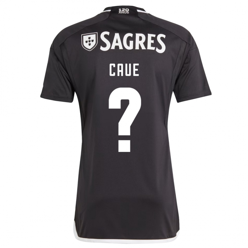 Criança Camisola Caue #0 Preto Alternativa 2023/24 Camisa