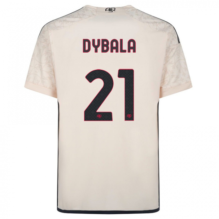 Criança Camisola Paulo Dybala #21 Esbranquiçado Alternativa 2023/24 Camisa