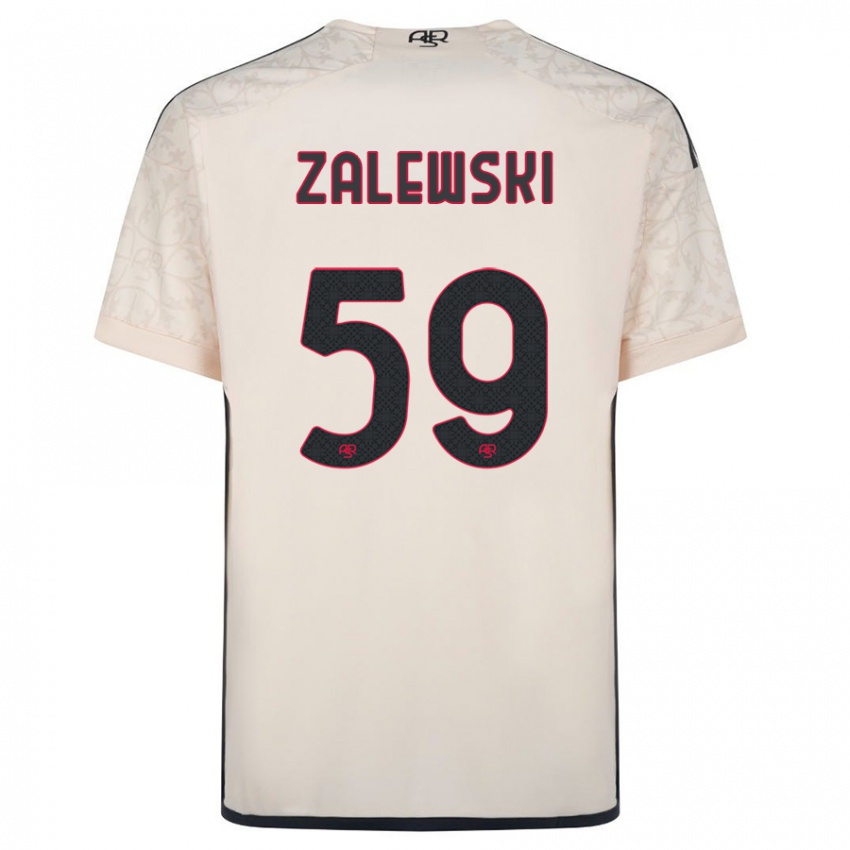 Criança Camisola Nicola Zalewski #59 Esbranquiçado Alternativa 2023/24 Camisa