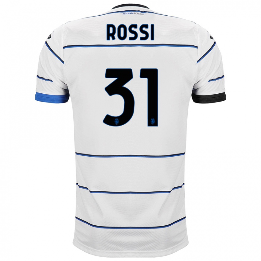 Criança Camisola Francesco Rossi #31 Branco Alternativa 2023/24 Camisa