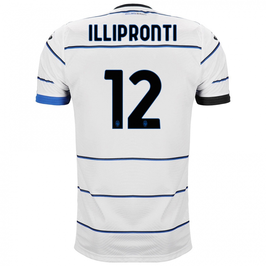 Criança Camisola Filippo Illipronti #12 Branco Alternativa 2023/24 Camisa