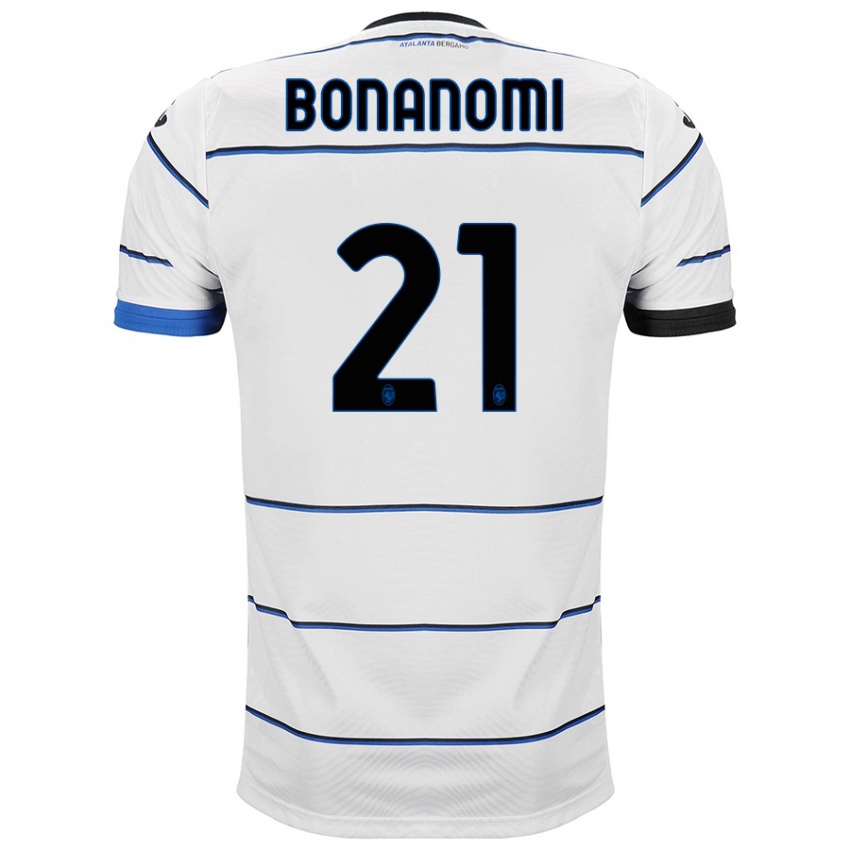 Criança Camisola Andrea Bonanomi #21 Branco Alternativa 2023/24 Camisa