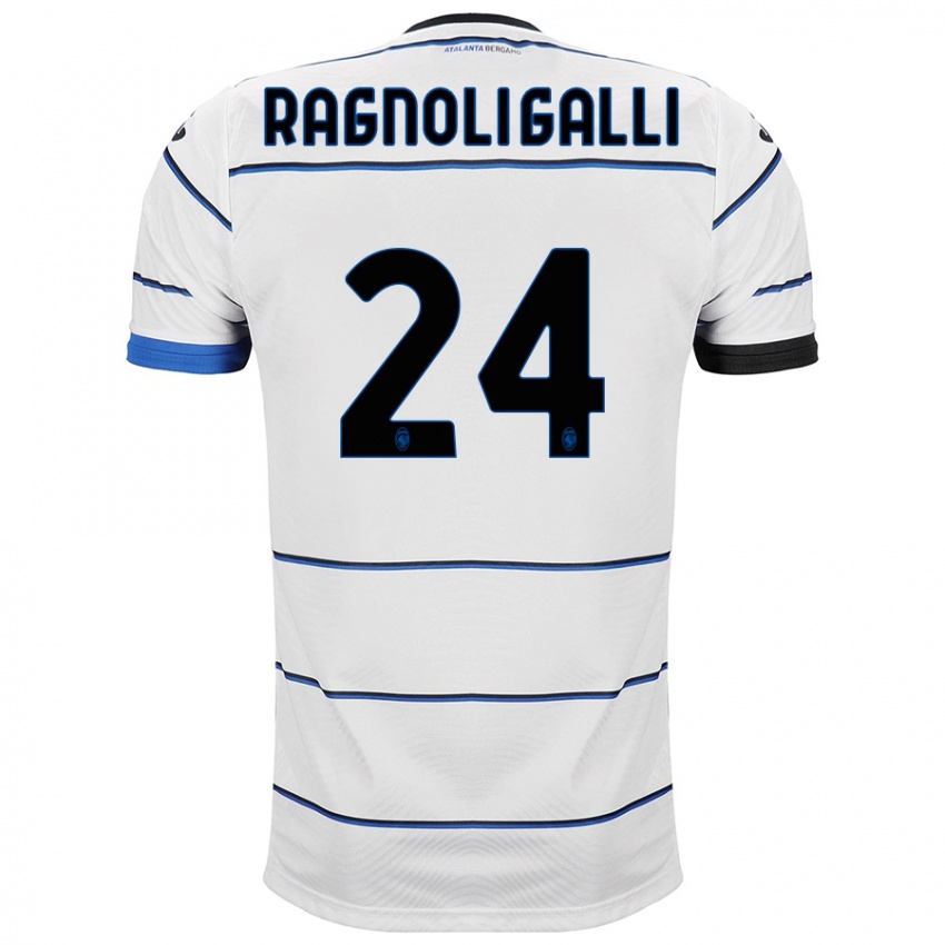 Criança Camisola Federico Ragnoli Galli #24 Branco Alternativa 2023/24 Camisa