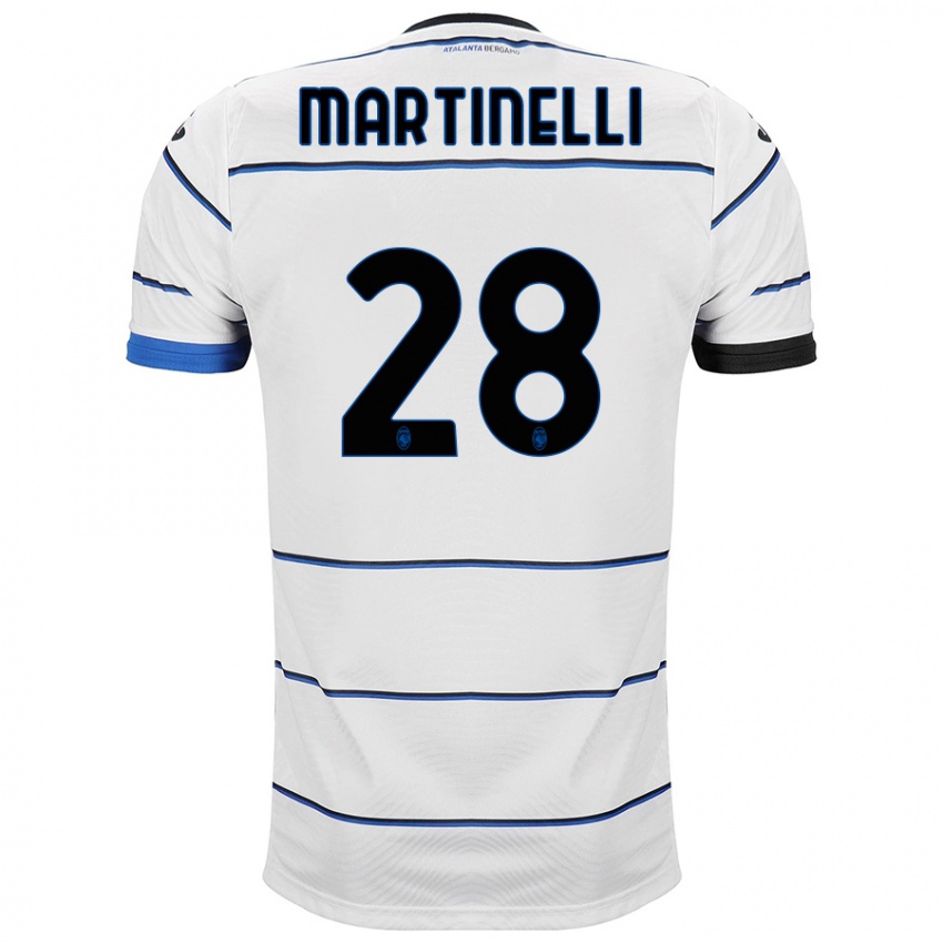 Criança Camisola Gabriel Martinelli #28 Branco Alternativa 2023/24 Camisa