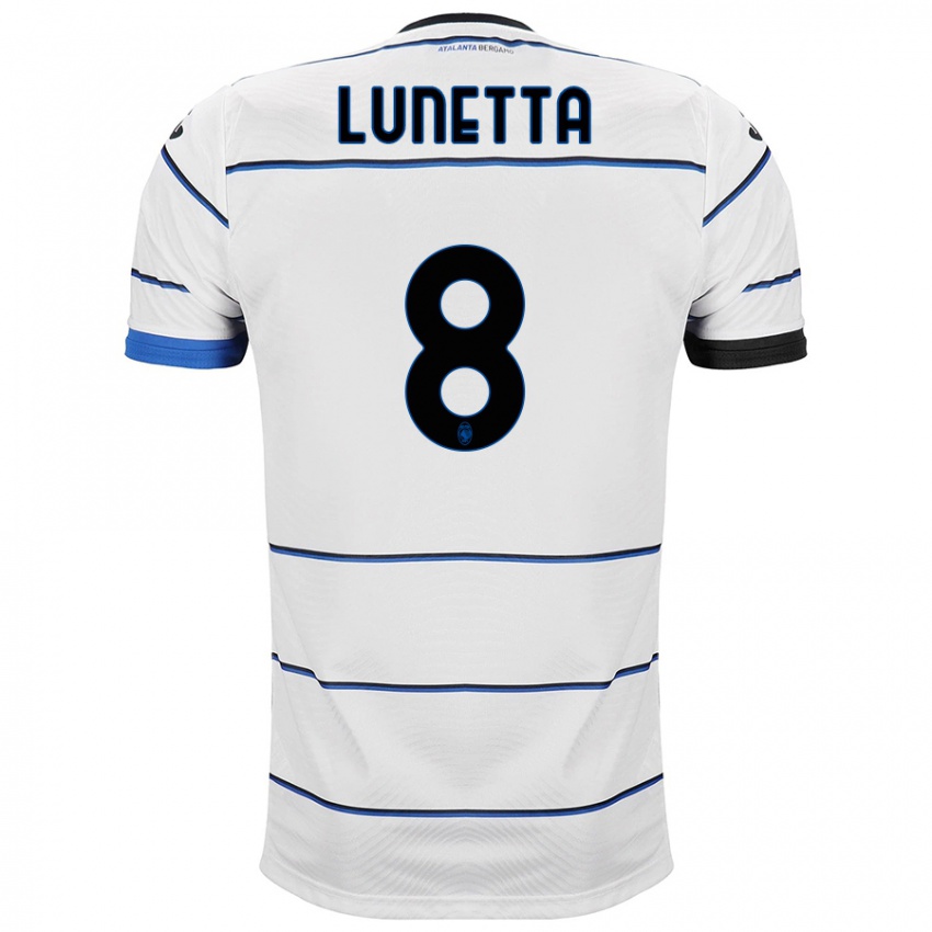 Criança Camisola Gabriel Lunetta #8 Branco Alternativa 2023/24 Camisa