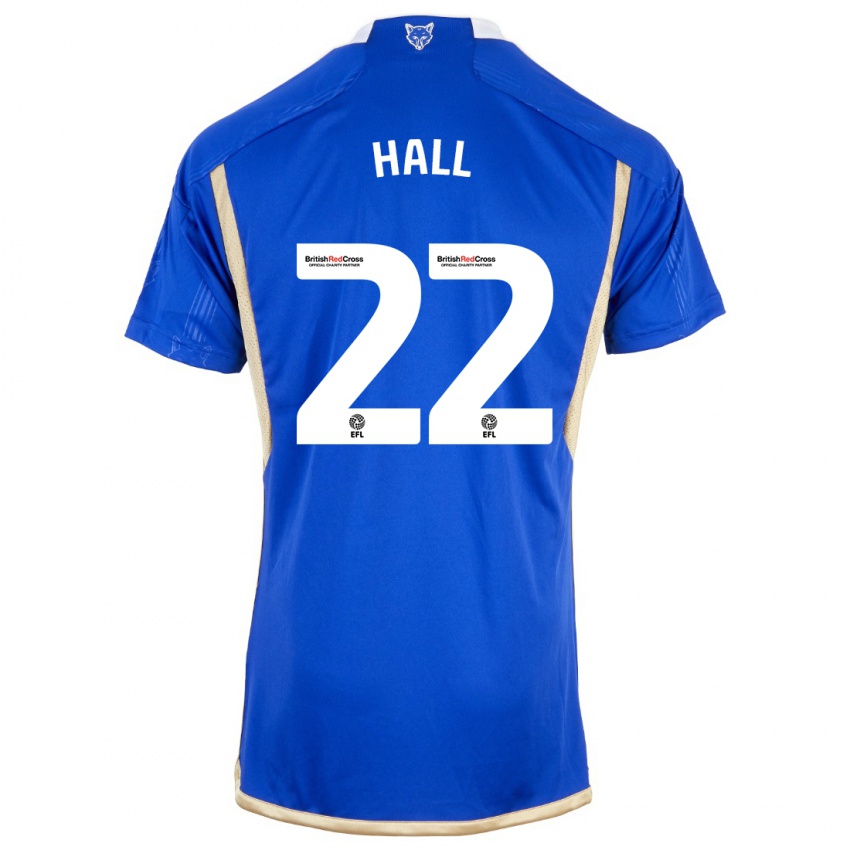 Homem Camisola Kiernan Dewsbury-Hall #22 Azul Real Principal 2023/24 Camisa