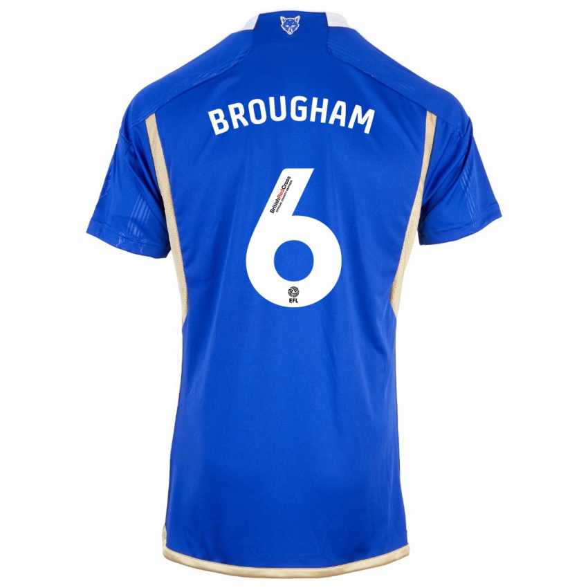 Homem Camisola Georgia Brougham #6 Azul Real Principal 2023/24 Camisa