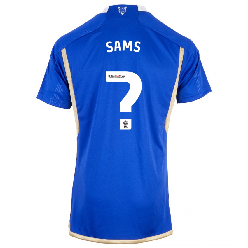 Homem Camisola Tom Sams #0 Azul Real Principal 2023/24 Camisa