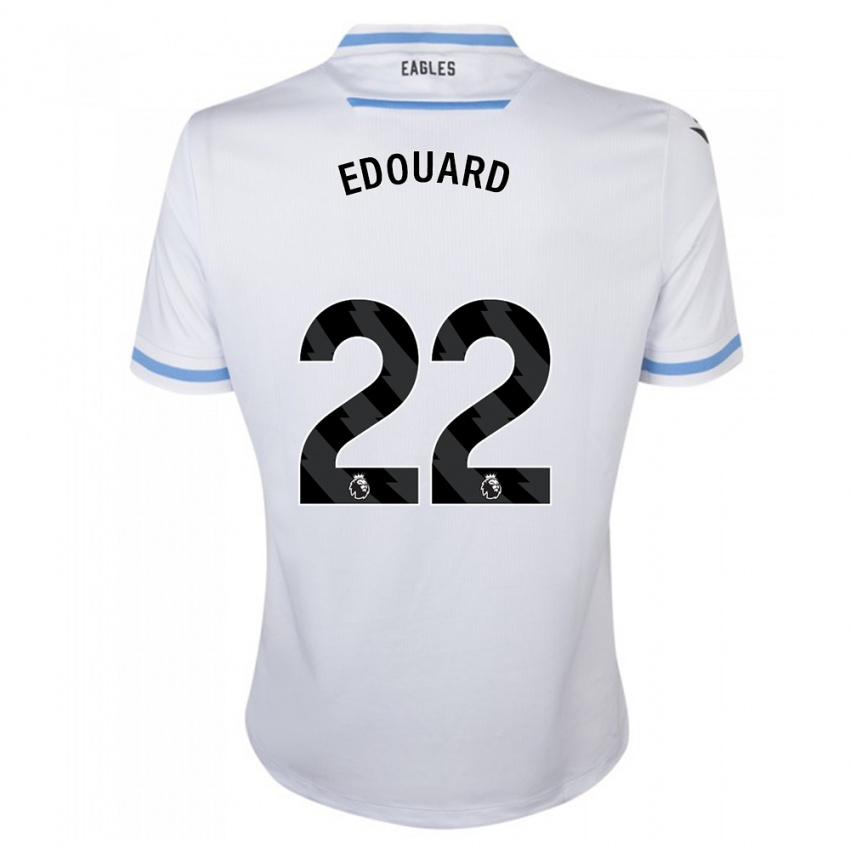 Homem Camisola Odsonne Edouard #22 Branco Alternativa 2023/24 Camisa