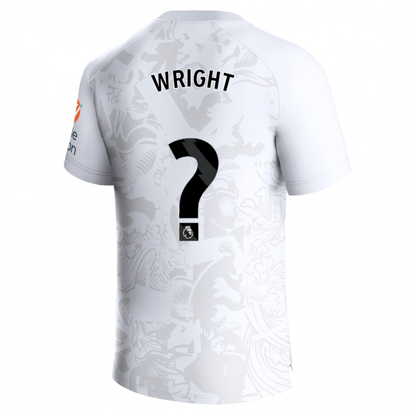 Homem Camisola James Wright #0 Branco Alternativa 2023/24 Camisa