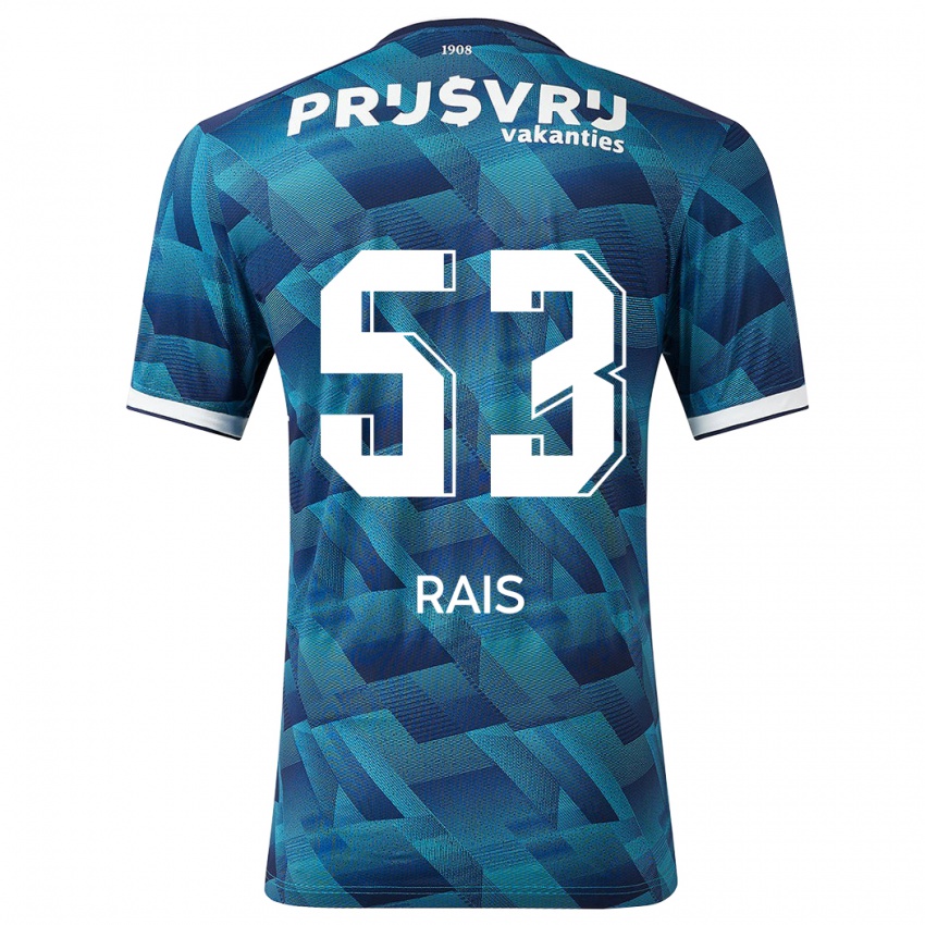 Homem Camisola Amir Rais #53 Azul Alternativa 2023/24 Camisa