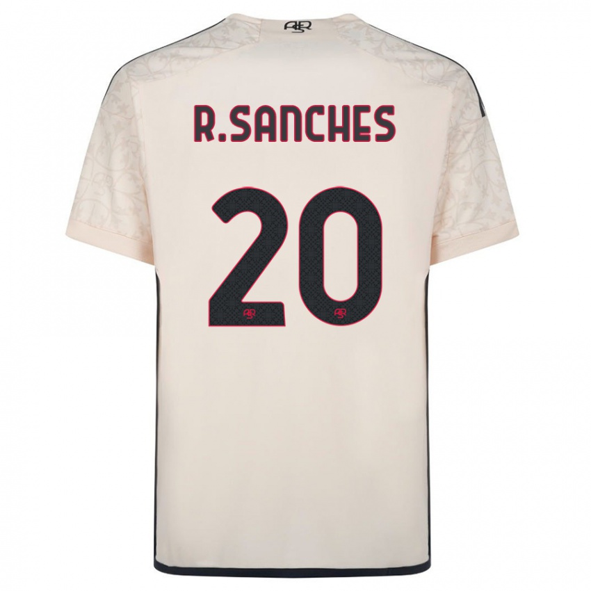 Homem Camisola Renato Sanches #20 Esbranquiçado Alternativa 2023/24 Camisa